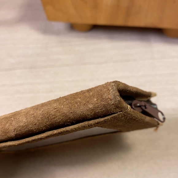 NWOT English Leather leather card wallet - Picture 3 of 15